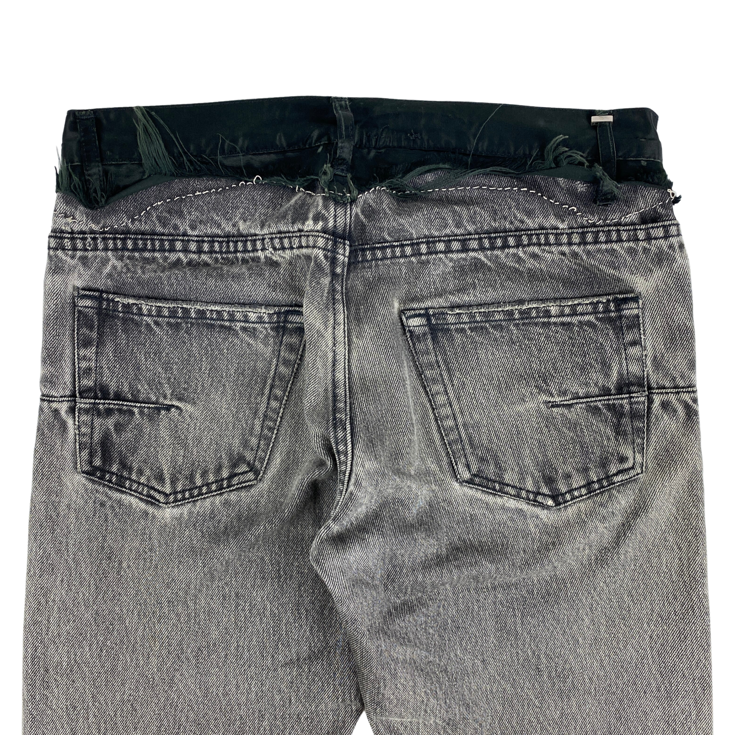 Dior 2024 cummerbund jeans